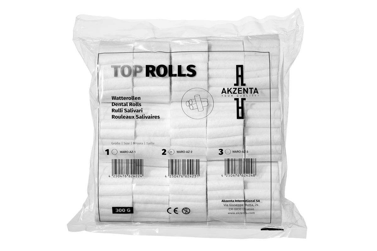 Bavlněné dentální válečky TOP ROLLS - obrázek 3