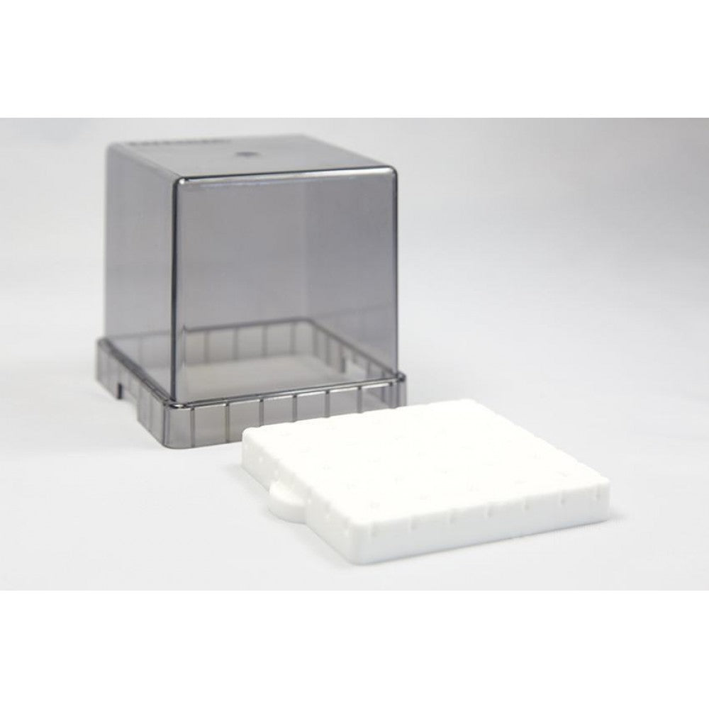 Bílá – BurButler 25 – Vysoké víko, autoklávovatelný stojánek z lékařského silikonu